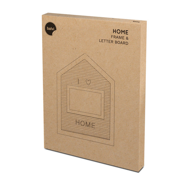 Frame & letter board Home 10x15