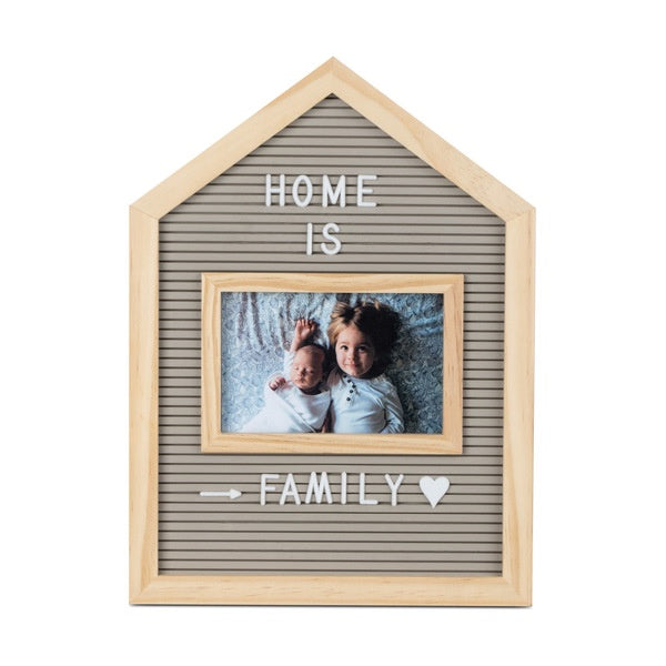 Frame & letter board Home 10x15
