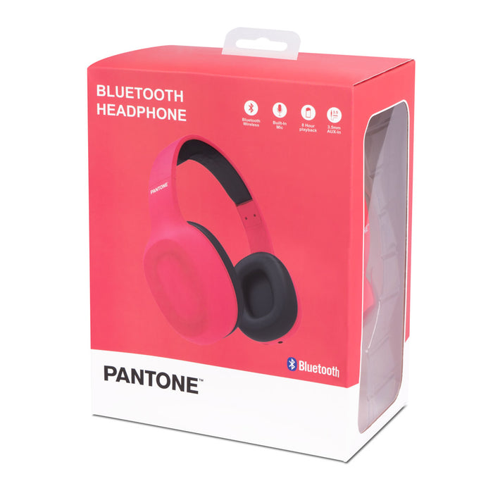 Bluetooth Headphones - Pantone - Pink
