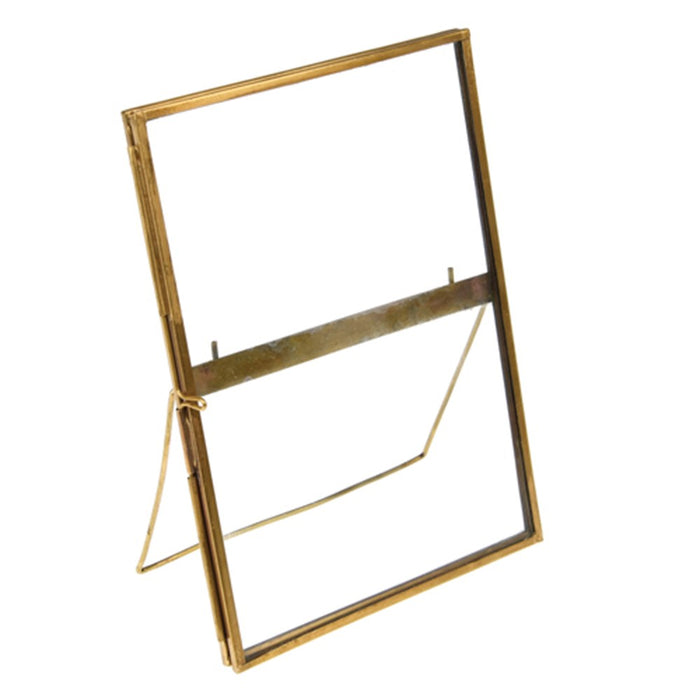 Standing Brass Frame - 18x13cm