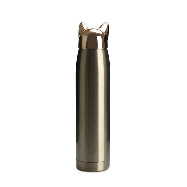 Thermo Flask -  Cat 320 ml Gold