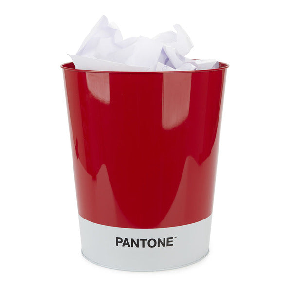 Wastebasket Pantone Red