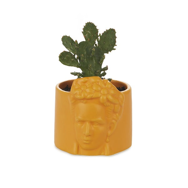 Mini flower pot Frida yellow