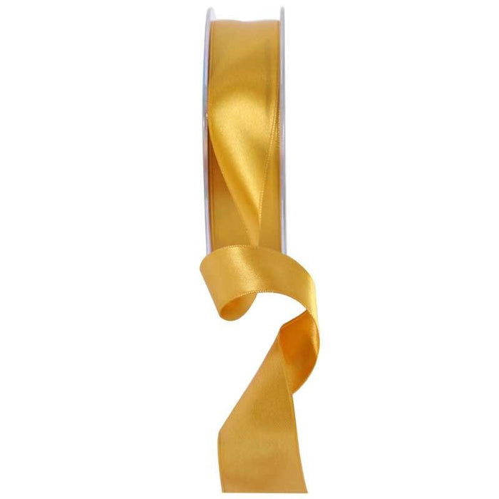 Satin Ribbon - 25mm - Bright Gold