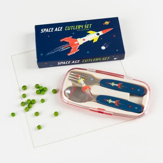 Space Age Children's Cutlery Set