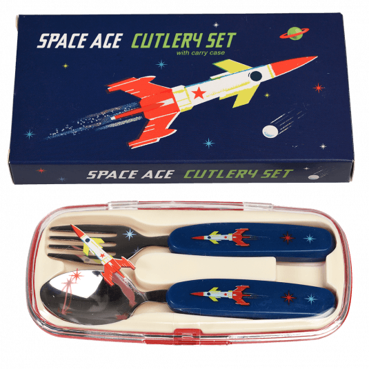 Space Age Children's Cutlery Set