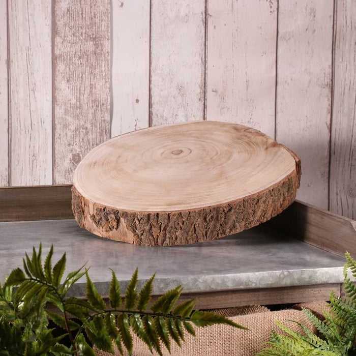 Wood Log Slice -31x3.5cm