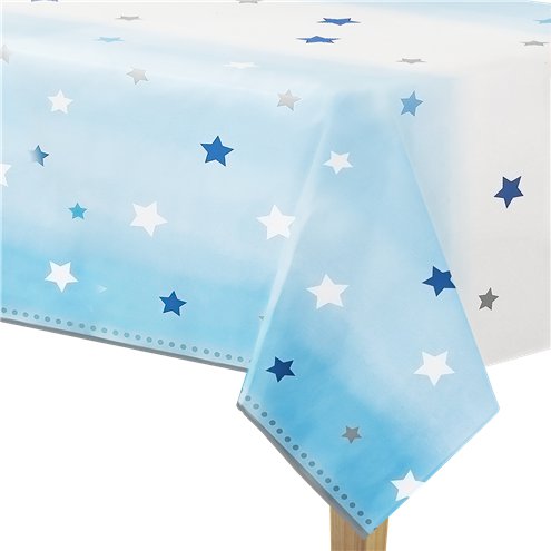 One Little Star Boy Plastic Tablecover