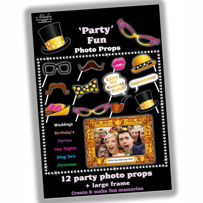 Party Photo Props - 12pk