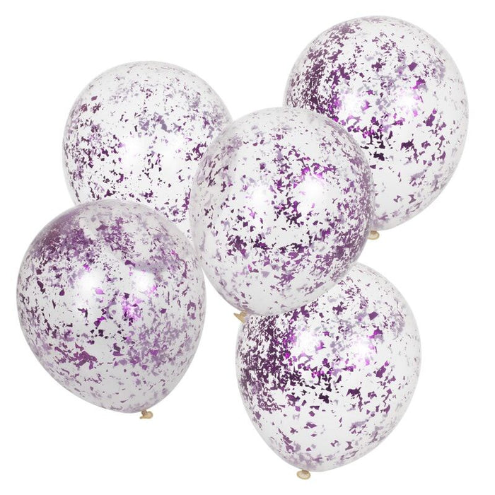 Mix It Up - Pink Foil Confetti Filled Balloons