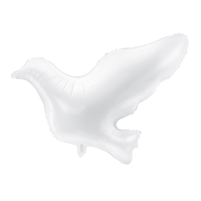 Balloon Foil - White Dove - 30x26''