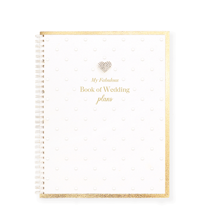 Large Notebook - My Fabulous Book Of Wedding Plans