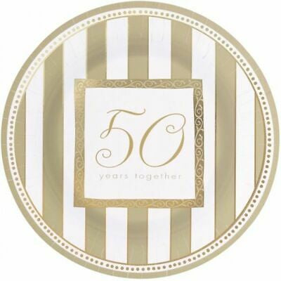 Lunch Plates - 50th Anniversary - 8pk