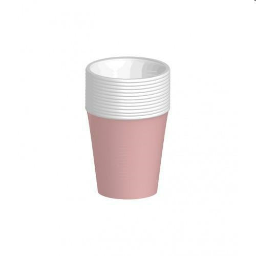 Party Cups - Biodegradable - Pink 12pk