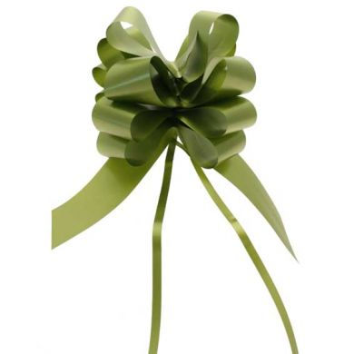 Moss Green Pull Bow (50mm)
