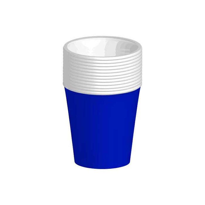 Party Cups - Biodegradable - Royal Blue 12pk