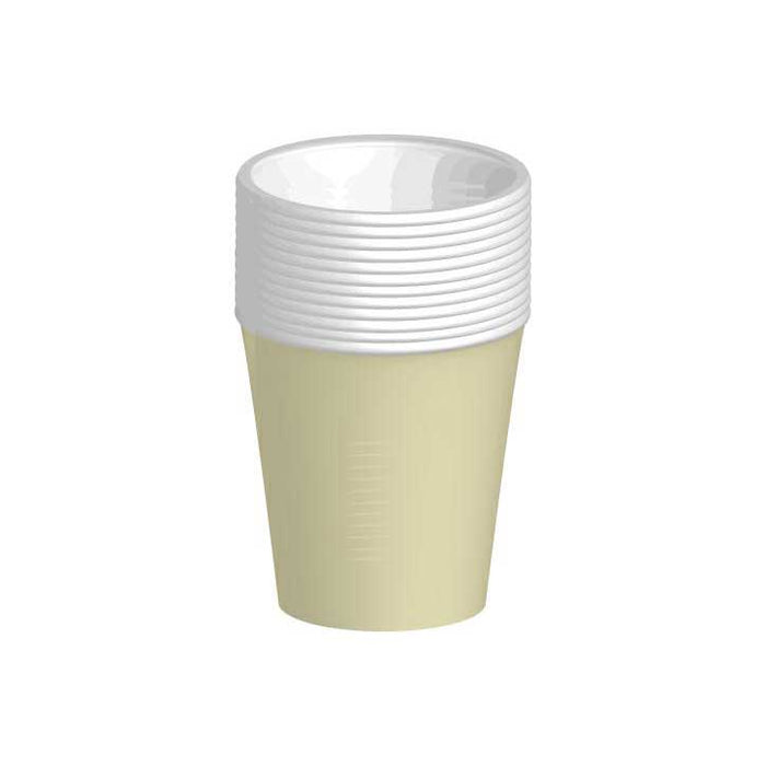Party Cups - Biodegradable - Ivory 12pk