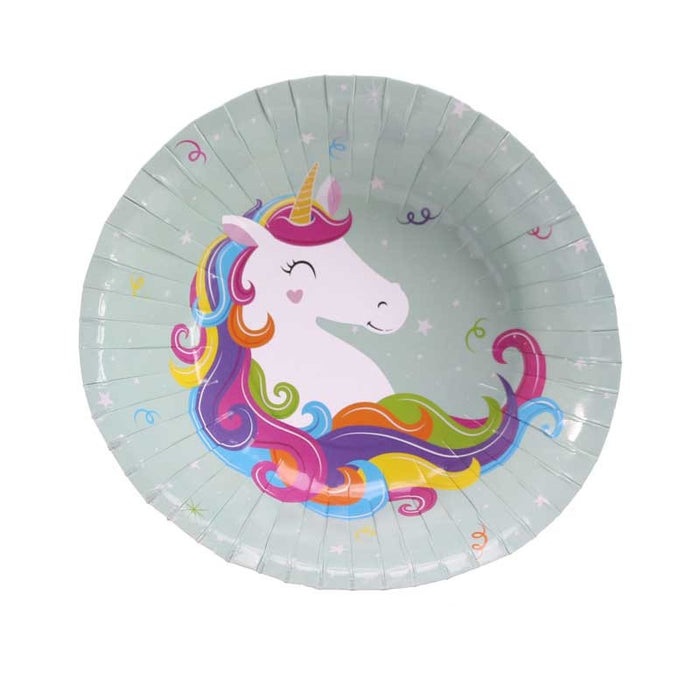 Party Bowls - Unicorn Theme 8pk