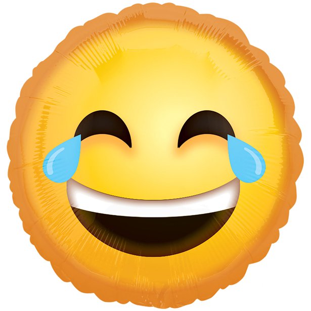 Emoji Crying Laughing Balloon