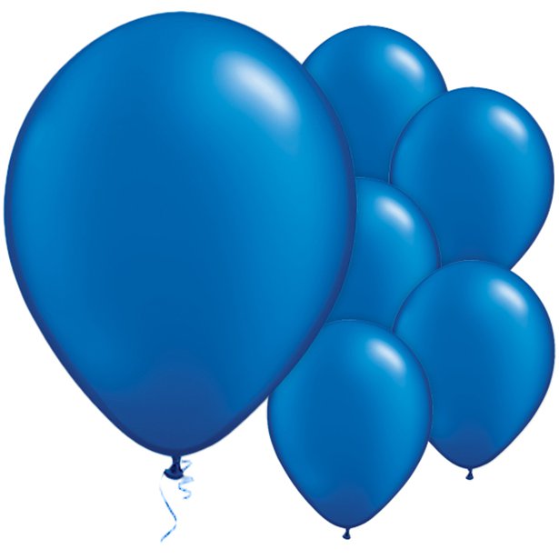 Balloon Latex Pearl - Sapphire Blue 11''