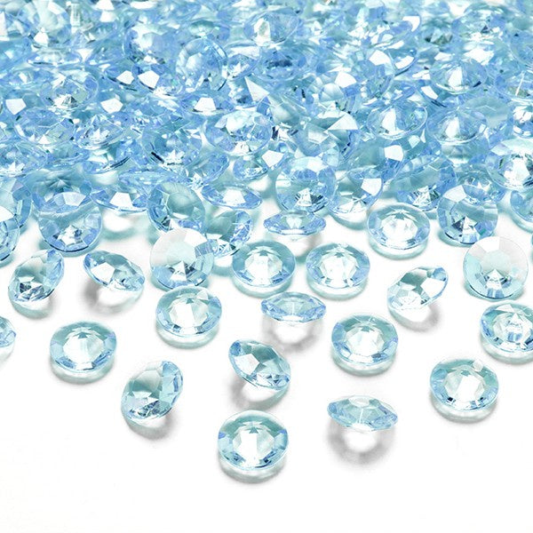 Diamond Confetti - Light Blue - 100pk