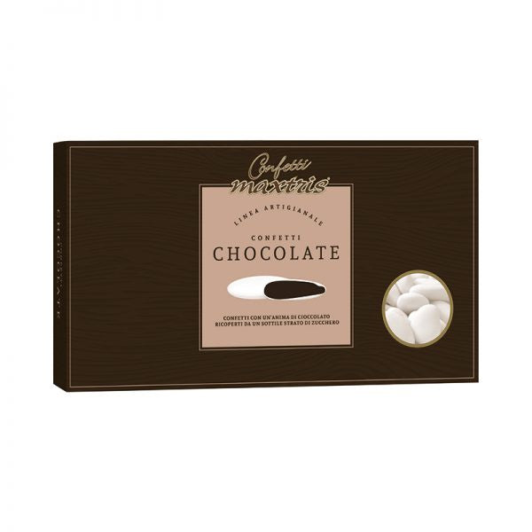 Dark Chocolate Dragees - White - 1kg