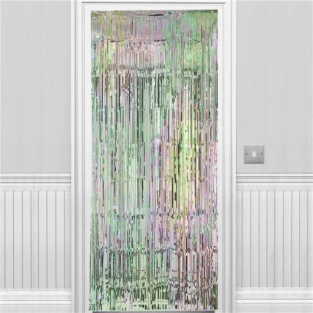 Iridescent Metallic Door Curtain - 2.4m