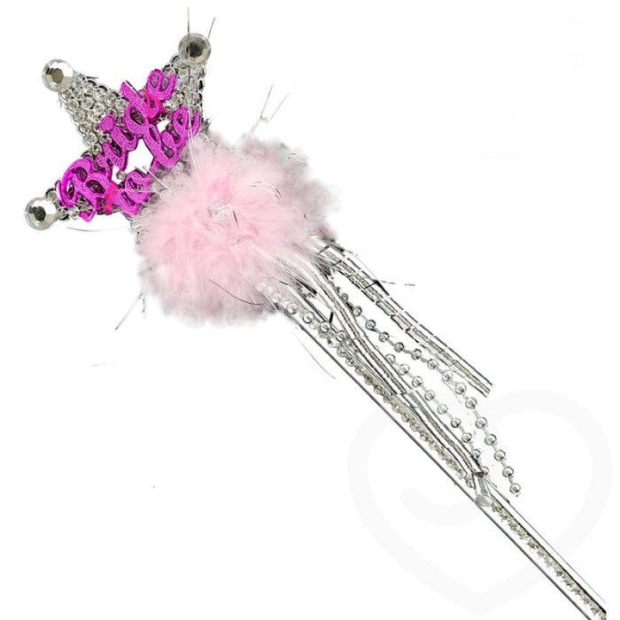 Flashing Pink And Silver Bride To Be Wand
