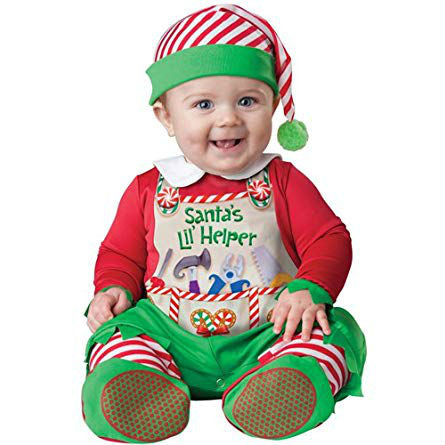 Santas Lil Helper - Baby Costume 6-12Months