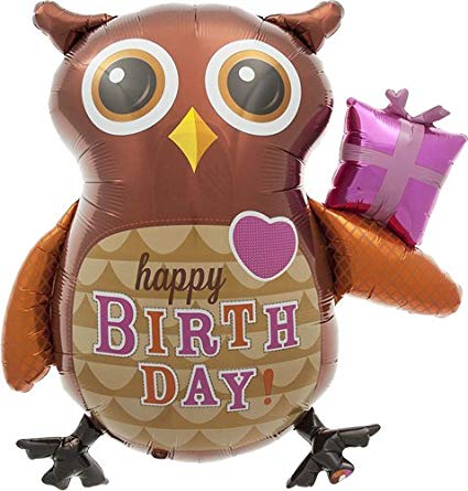 Owl Pal Super Shape Foil Balloon