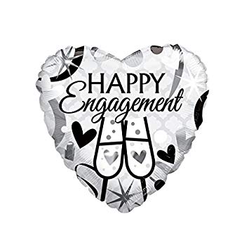 Happy Engagement Glasses (18 Inch)