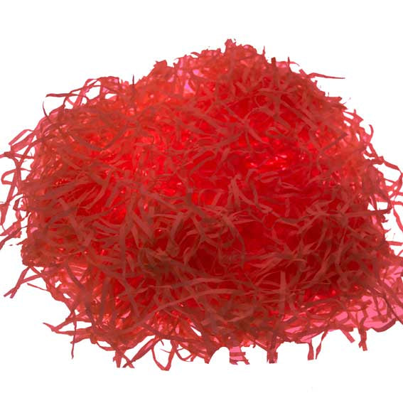 Shredded Tissue - Red - 25g
