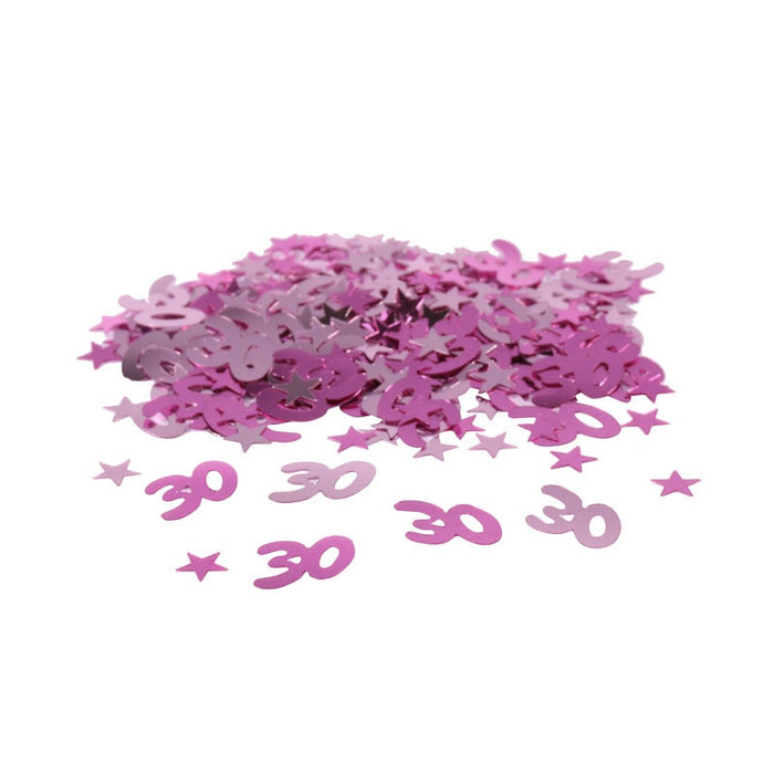 Table Confetti - 30th Birthday - Pink 14g