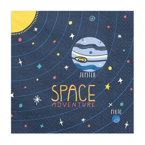 Lunch Napkins - Space Adventure - 20pk