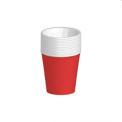 Party Cups - Biodegradable - Red 12pk