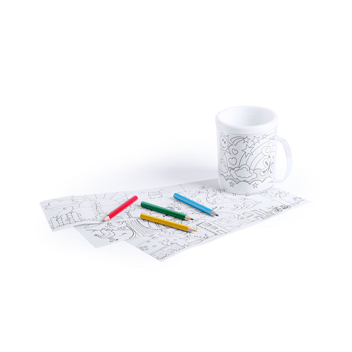 Colouring Mug Set