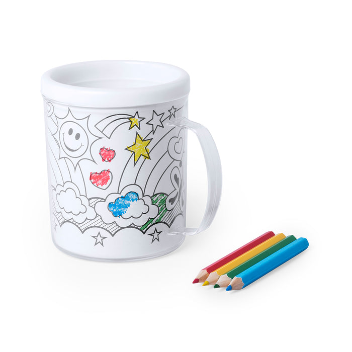 Colouring Mug Set