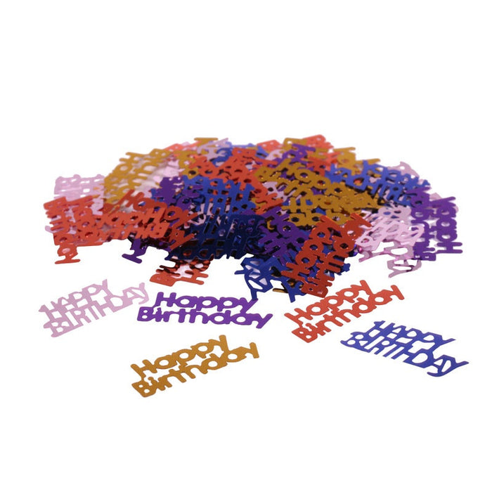 Table Confetti - Happy Birthday - Multicoloured - 14g