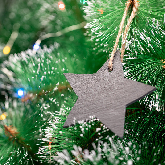 Slate Star Christmas Ornament