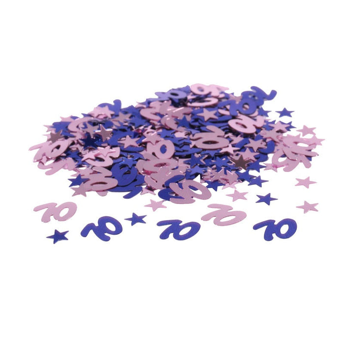 Table Confetti - 70th Birthday - Blue 14g