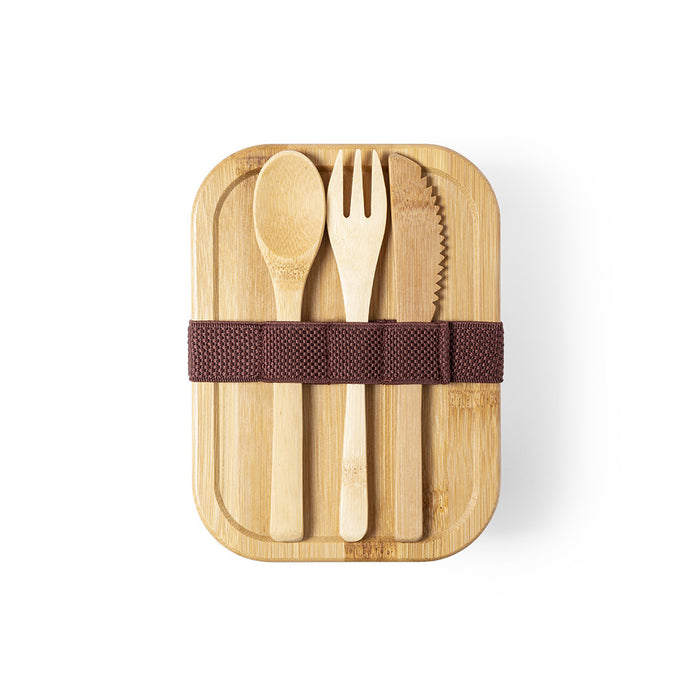 Bamboo & Glass Lunch Box