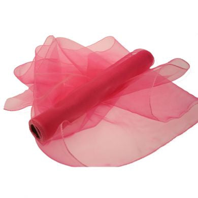 Organza Roll - Hot Pink - 40cm x 9m