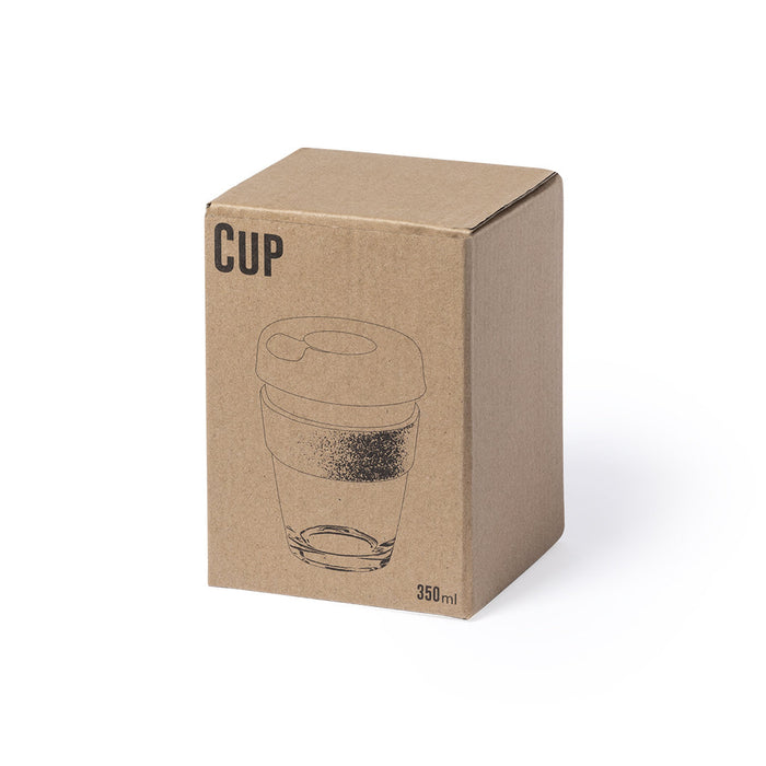 Glass & Cork Travel Cup