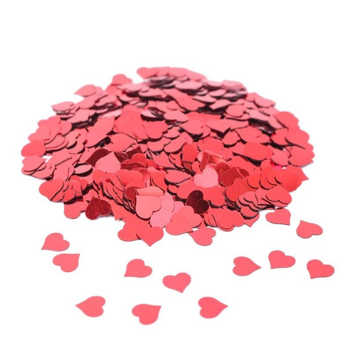 Table Confetti - Red Hearts - 14g