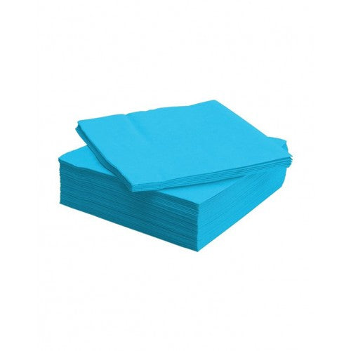 Lunch Napkins - Bright Blue - 20pk