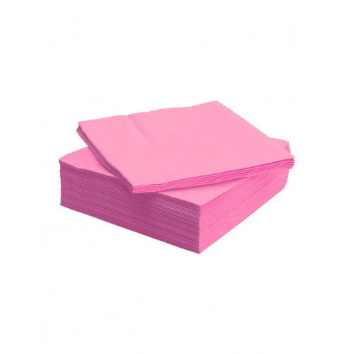 Lunch Napkins - Bright Pink - 20pk