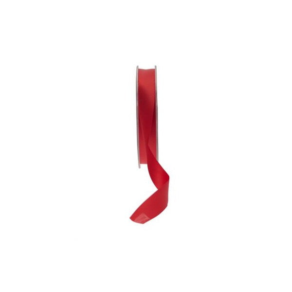 Satin Ribbon - 15mm - Deep Red