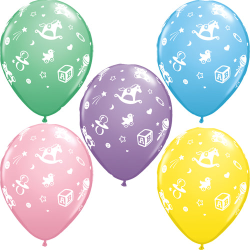 Balloon Latex Matt - Baby's Nursery - Pastel 11''