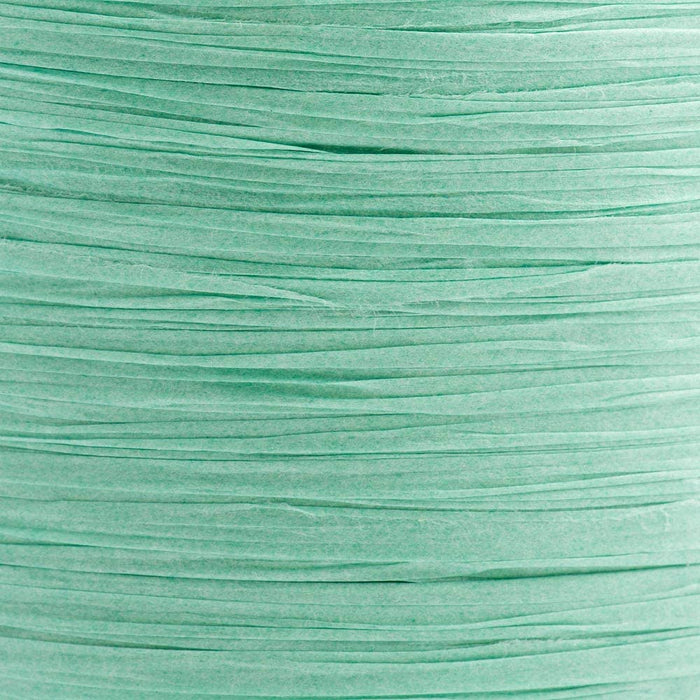 Ribbon - Paper Raffia - Aquamarine 7mm x 100mtr