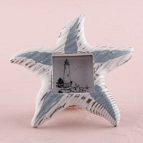 Small Wooden Starfish Photo Frames